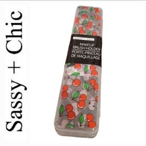Sassy + Chic Cherry Makeup Brush Holder